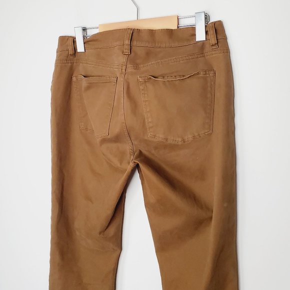 RALPH LAUREN Chocolate Zip Pocket Skinny Jeans - Picture 6 of 10